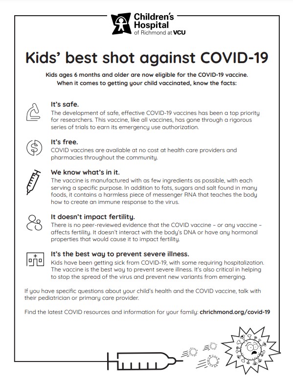 Kids' best shot against COVID-19