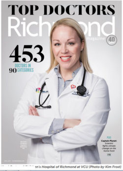 top doctors of richmond magazine cover