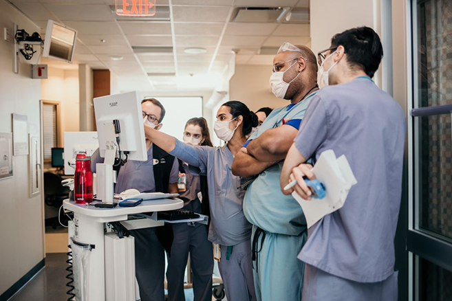 pediatric resdients at the Children's Hospital of Richmond