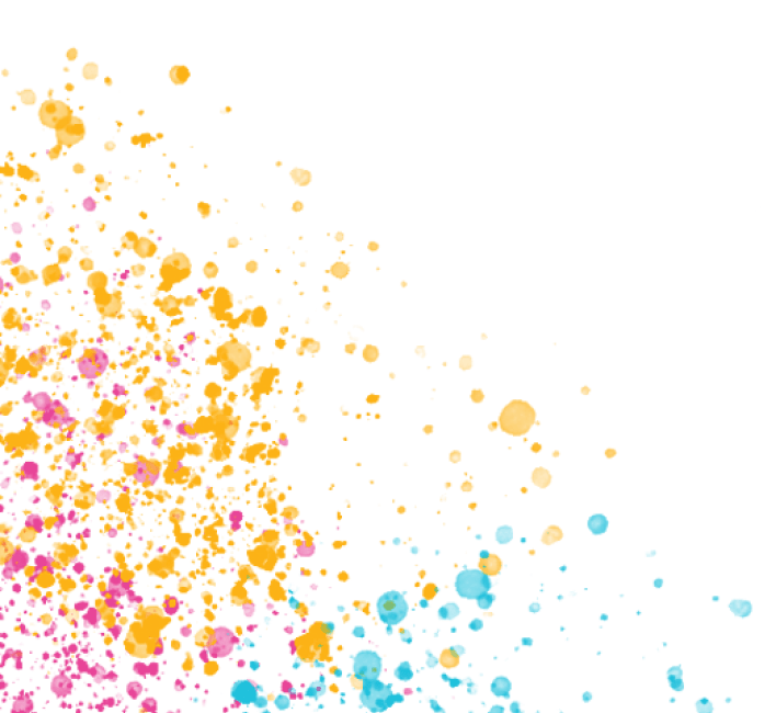 Graphic of paint splatter